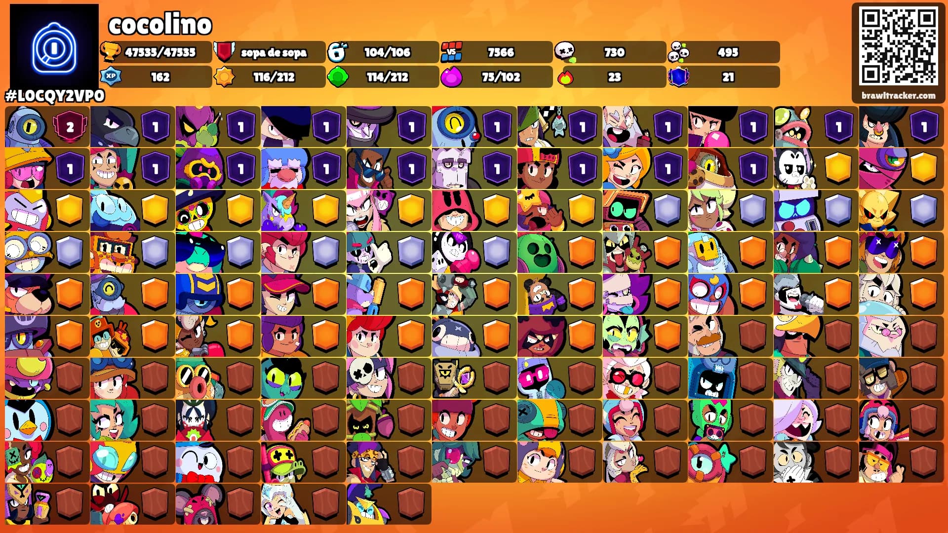 cocolino's Ranks