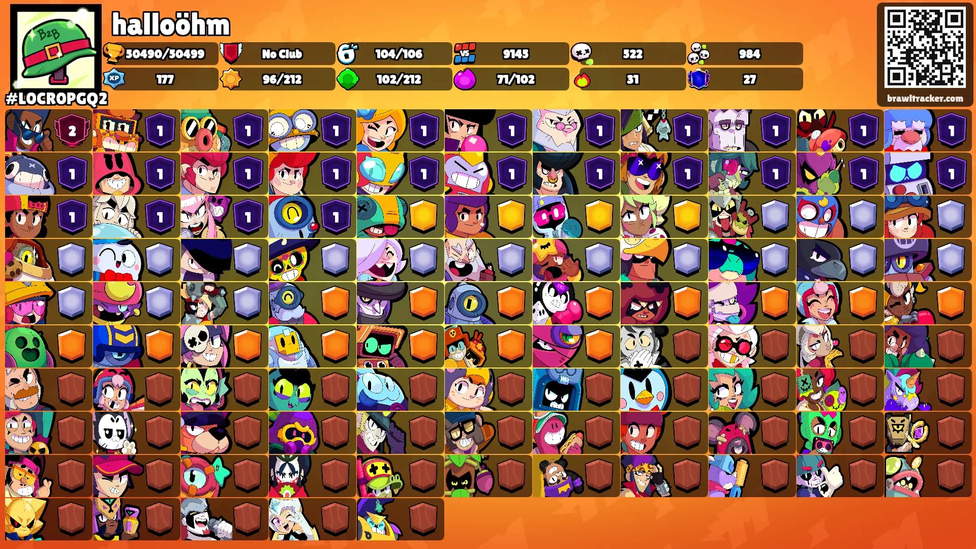 halloöhm's Ranks