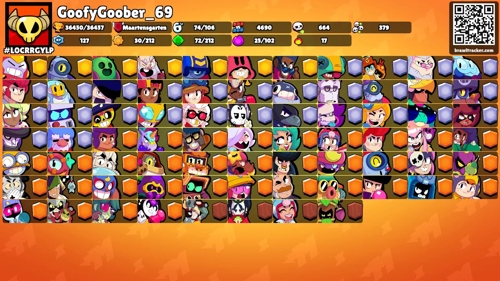 GoofyGoober_69's Ranks