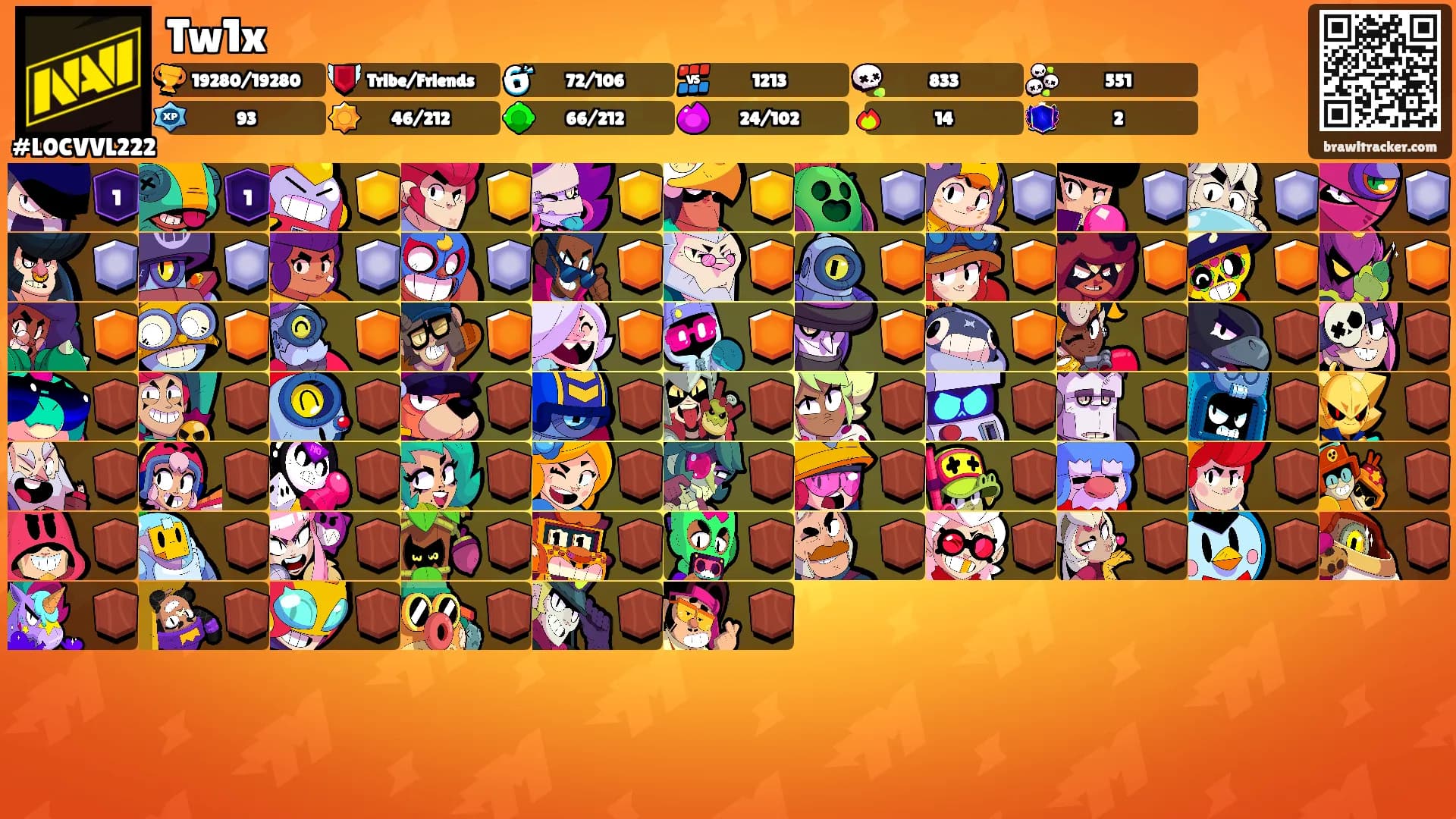 Tw1x's Ranks
