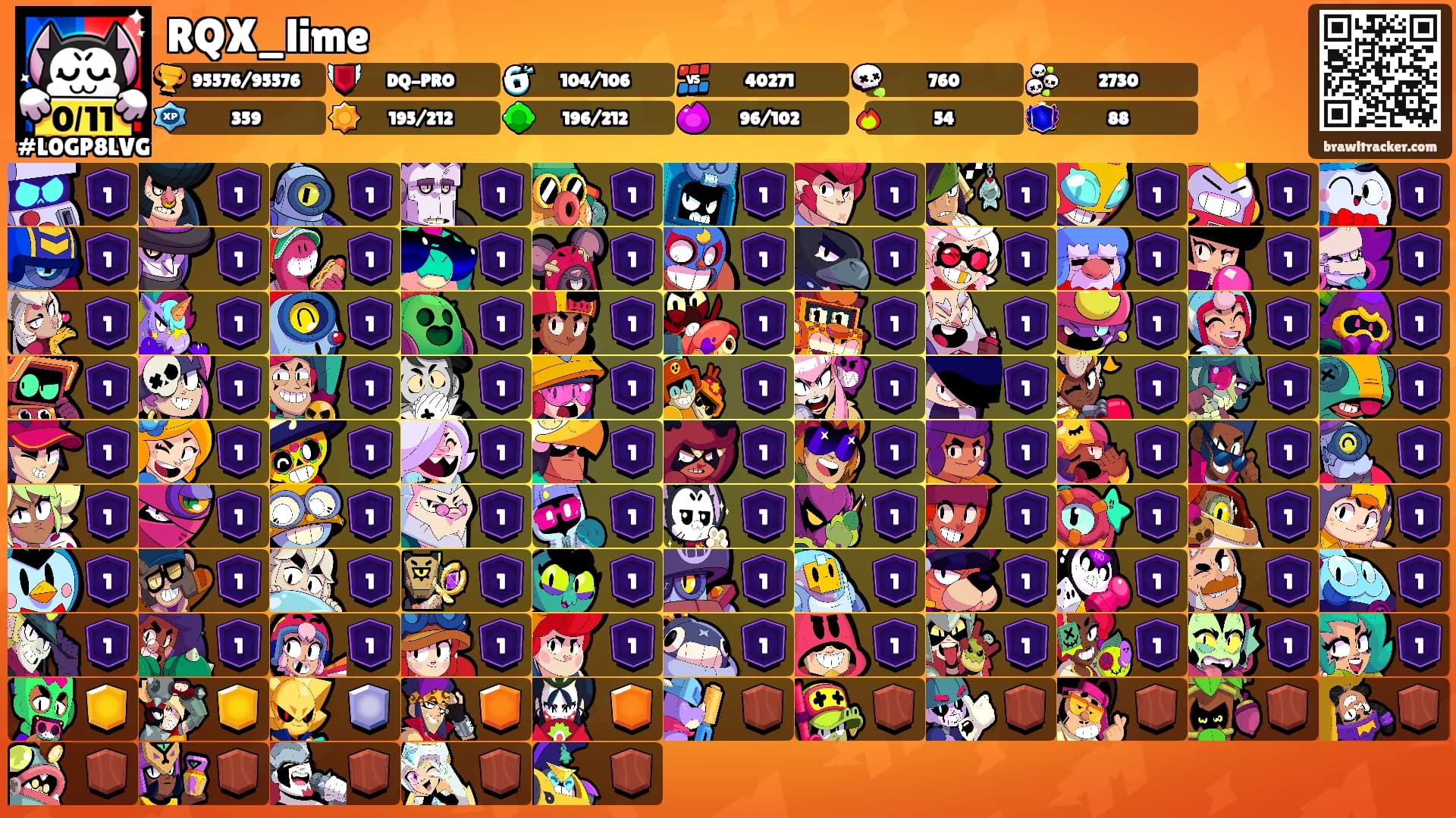 RQX_lime's Ranks