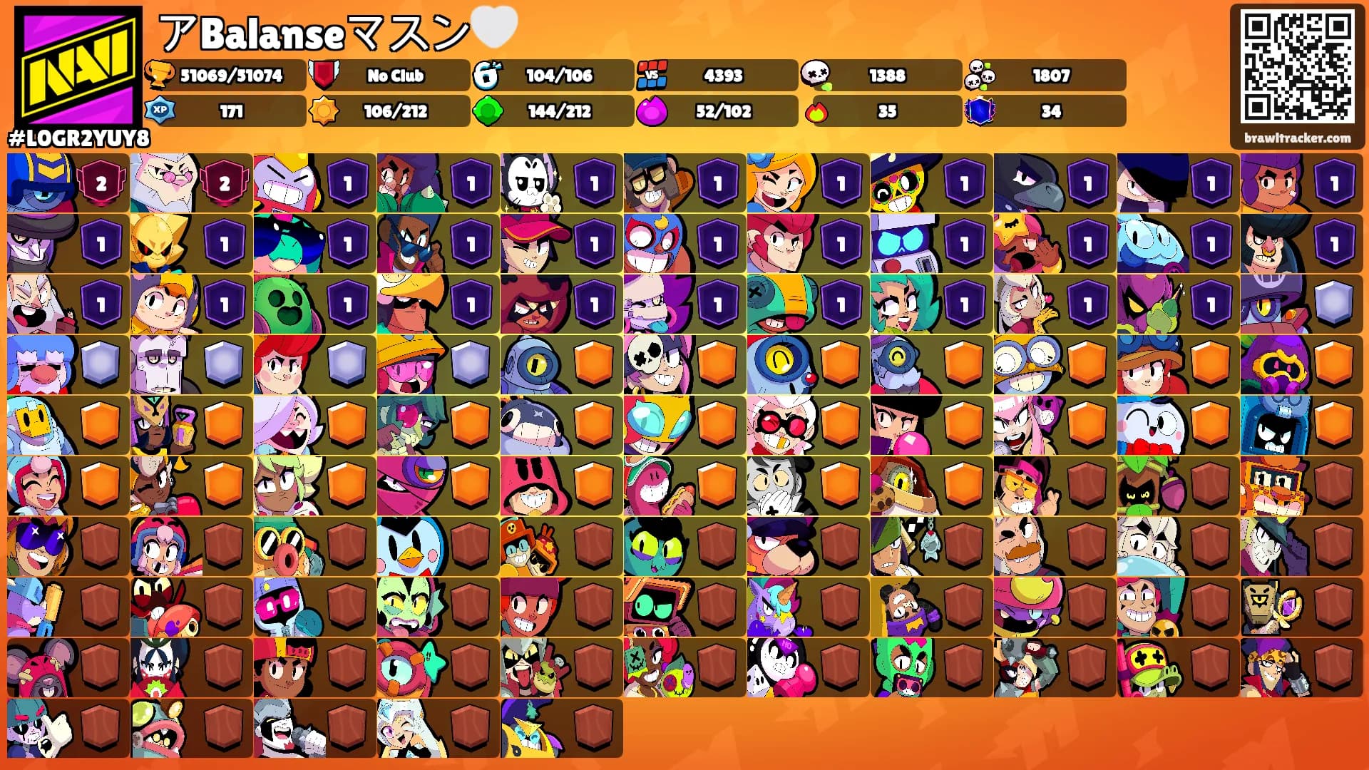 アBalanseマスン🤍's Ranks