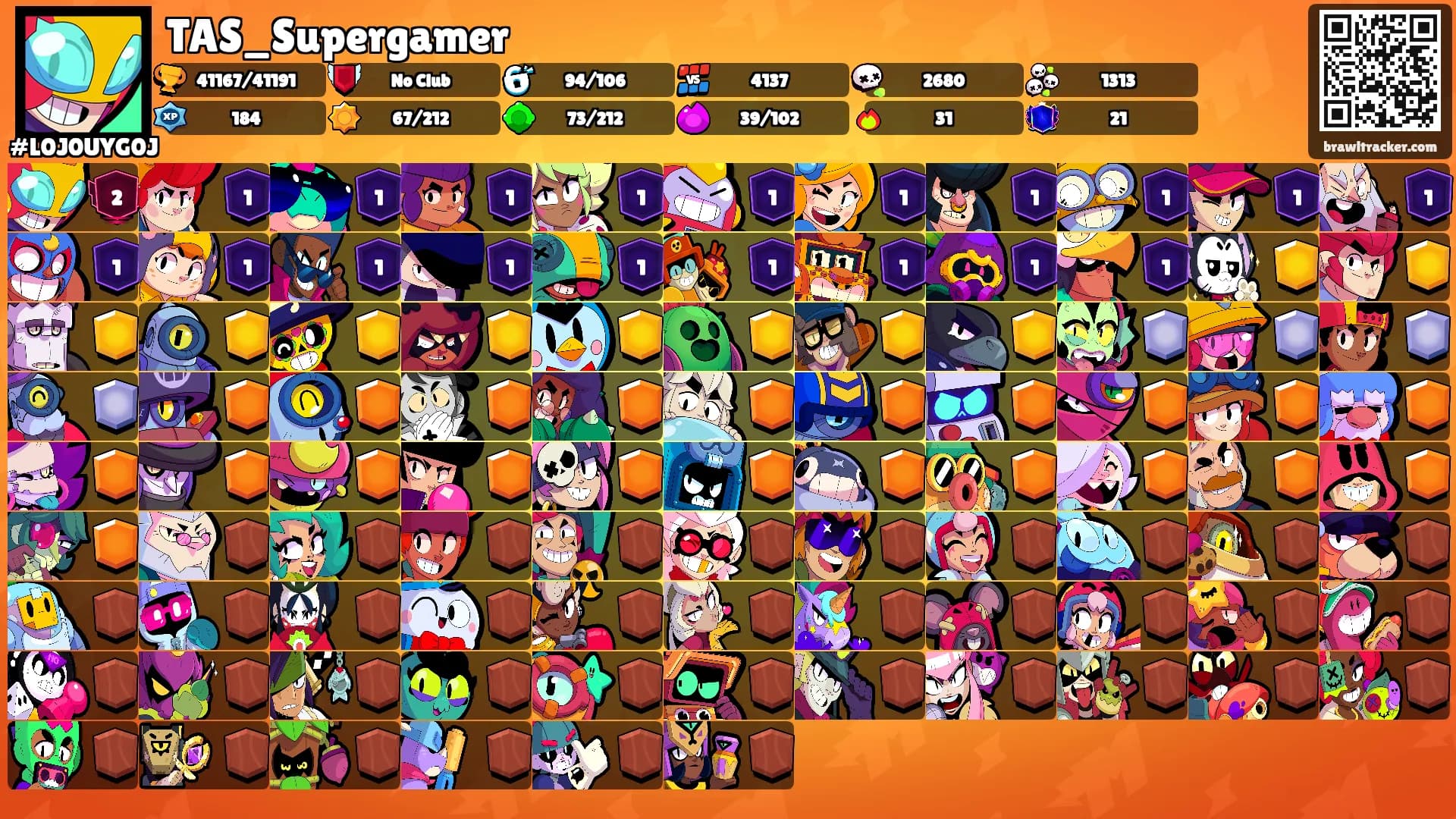 TAS_Supergamer's Ranks