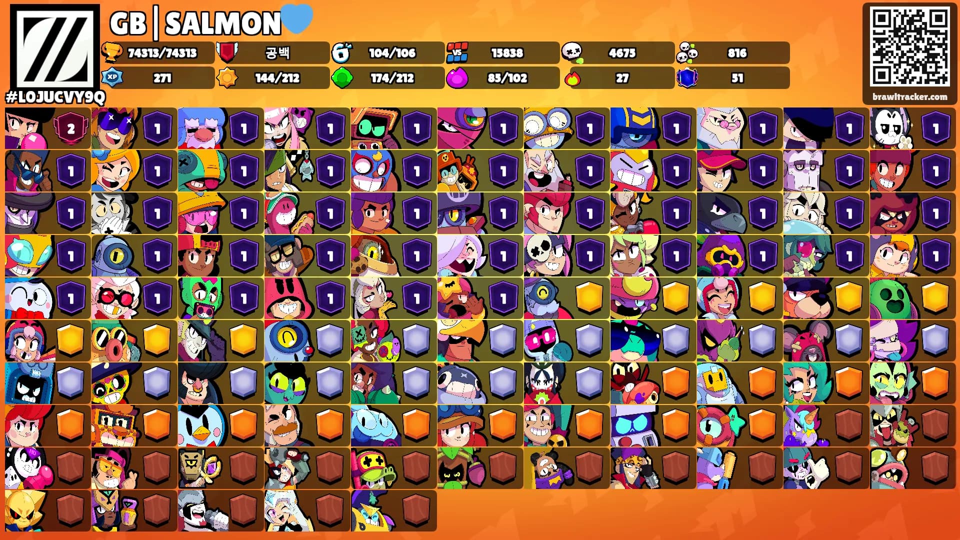 GB|SALMON💙's Ranks