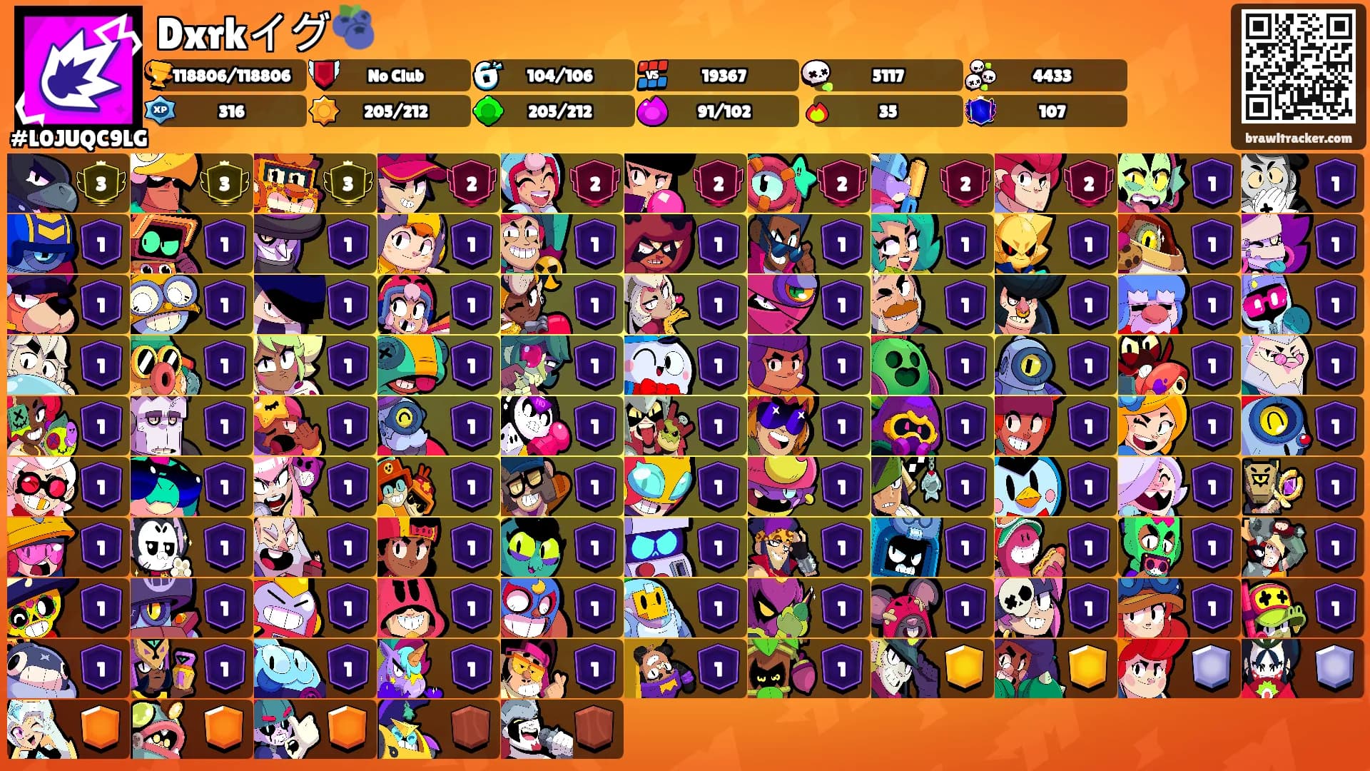 Dxrkイグ🫐's Ranks