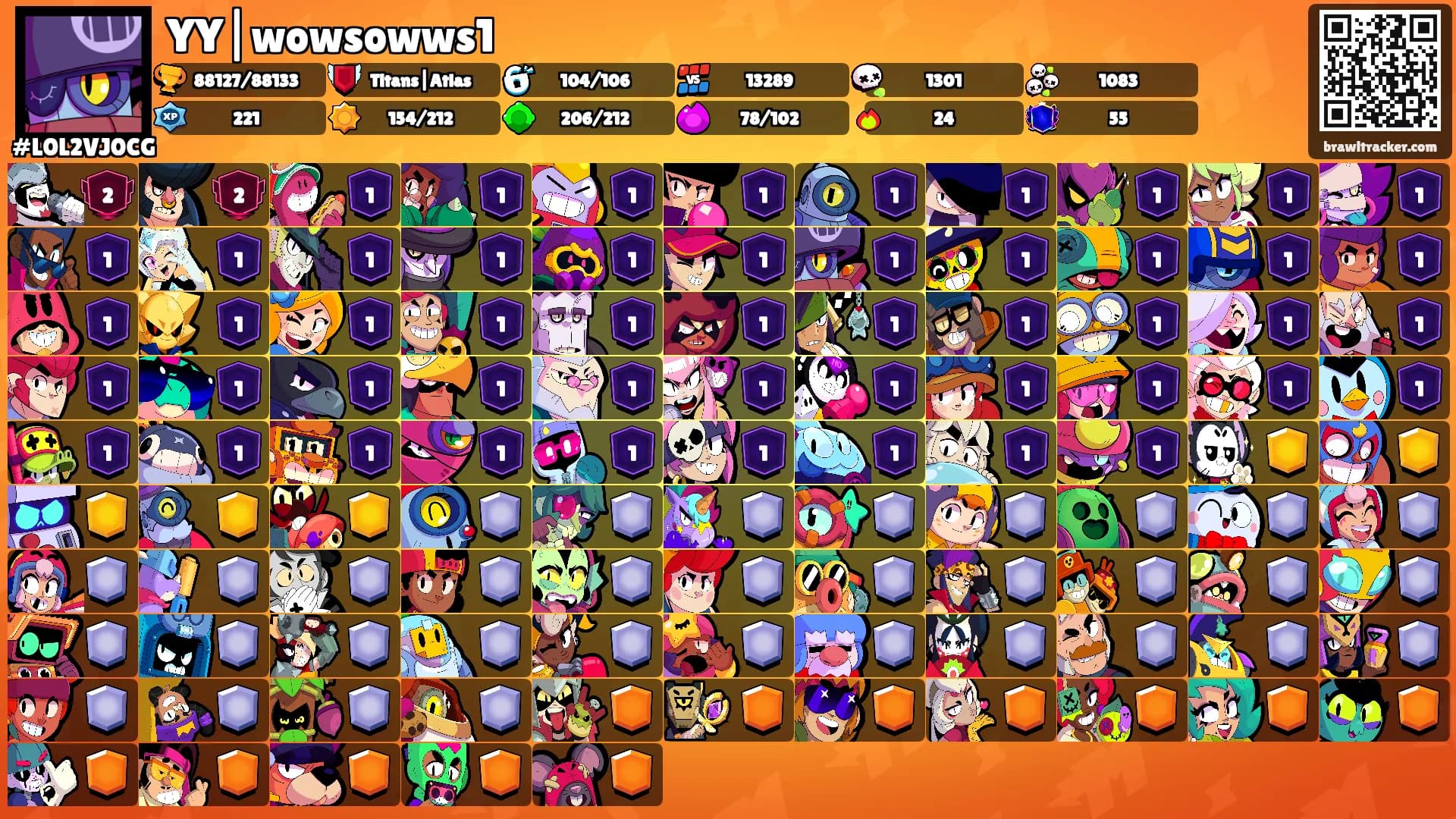 YY|wowsowws1's Ranks
