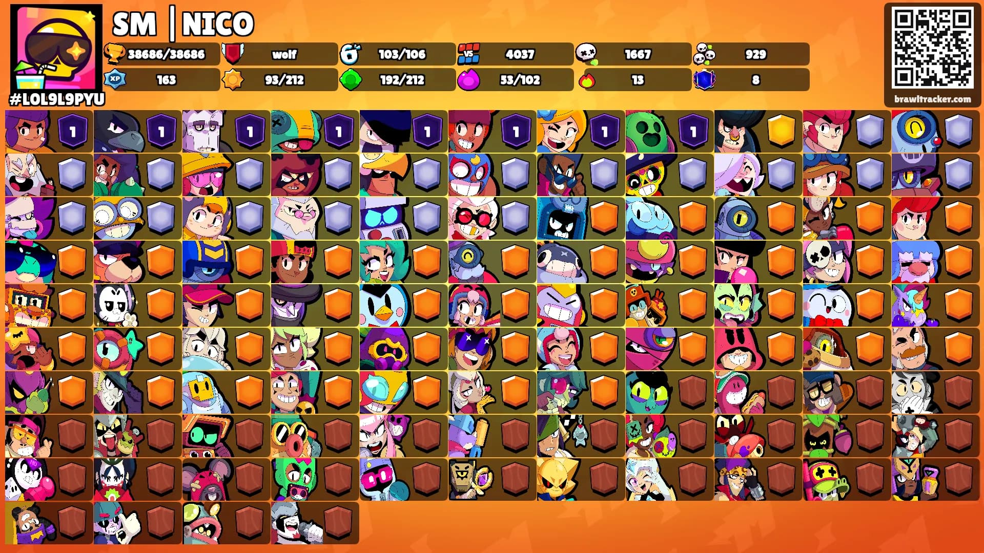 SM |NICO's Ranks