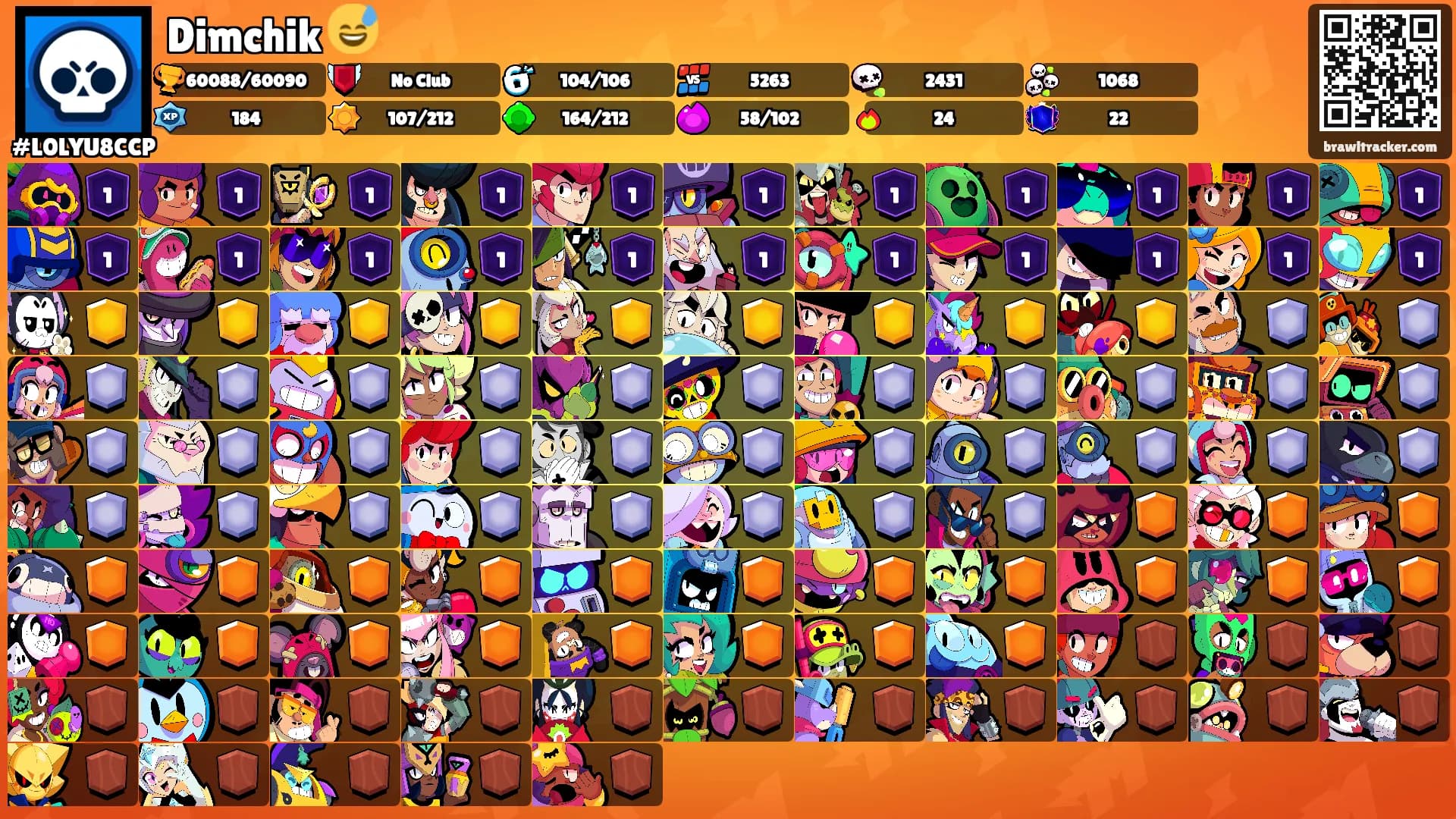 Dimchik 😅's Ranks