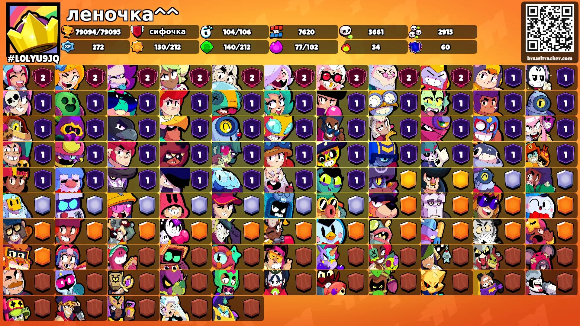 леночка^^'s Ranks