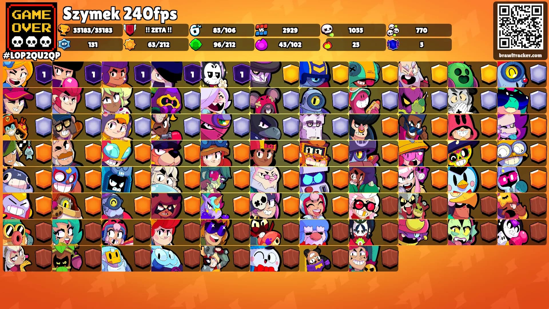 Szymek 240fps's Ranks