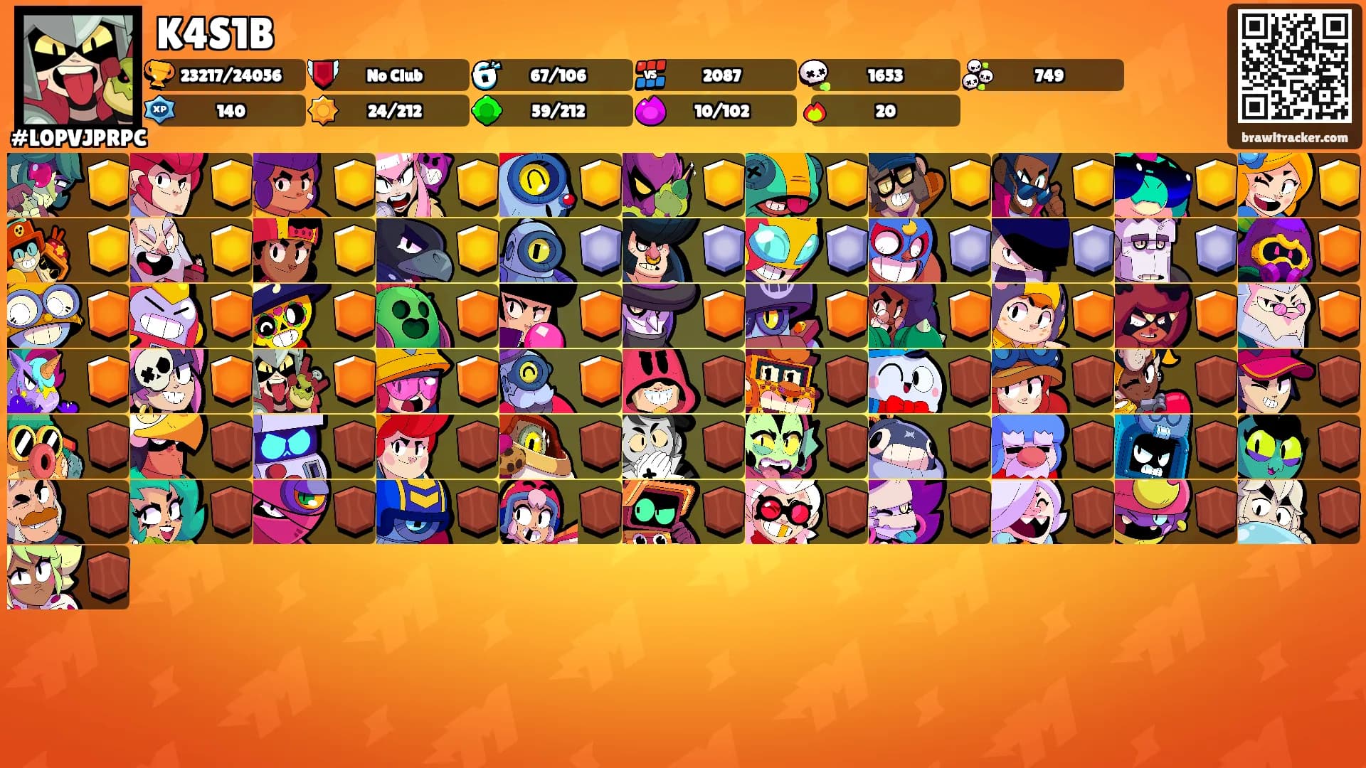 K4S1B's Ranks