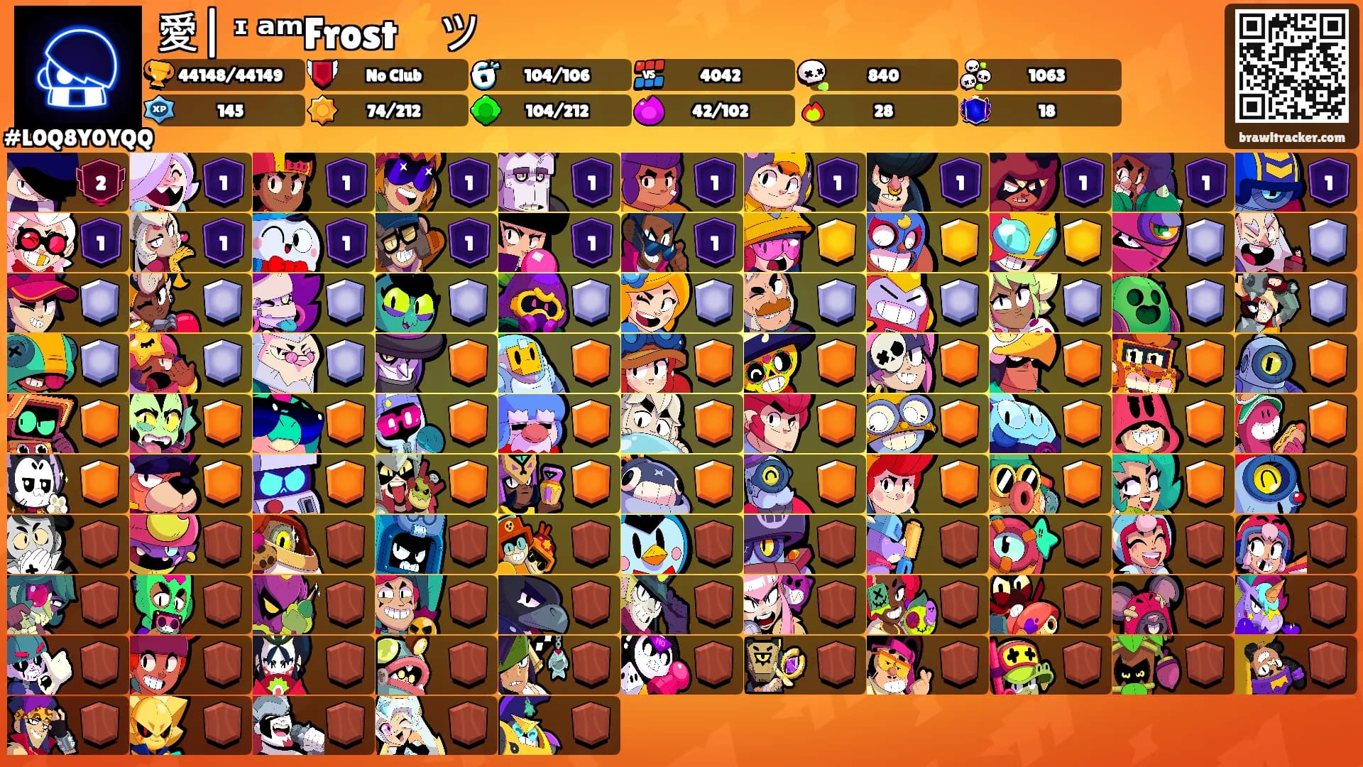 愛| ᶦ ᵃᵐFrost⚡️ツ's Ranks
