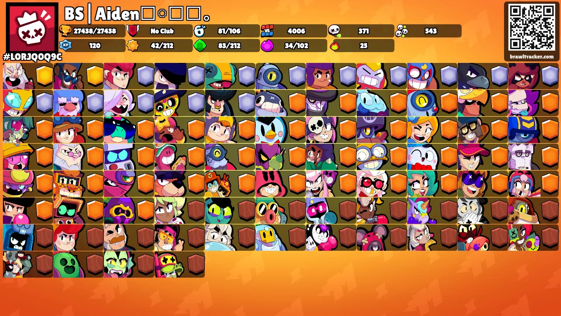BS|Aidenြဖန。's Ranks