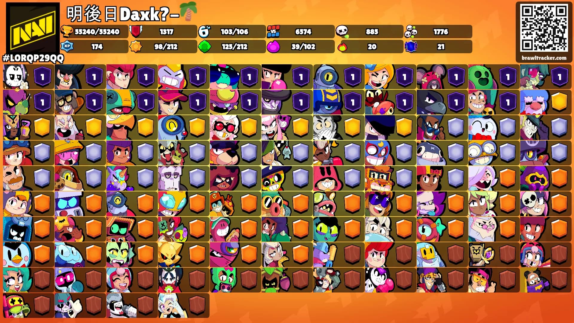 明後日Daxk?-🌴's Ranks