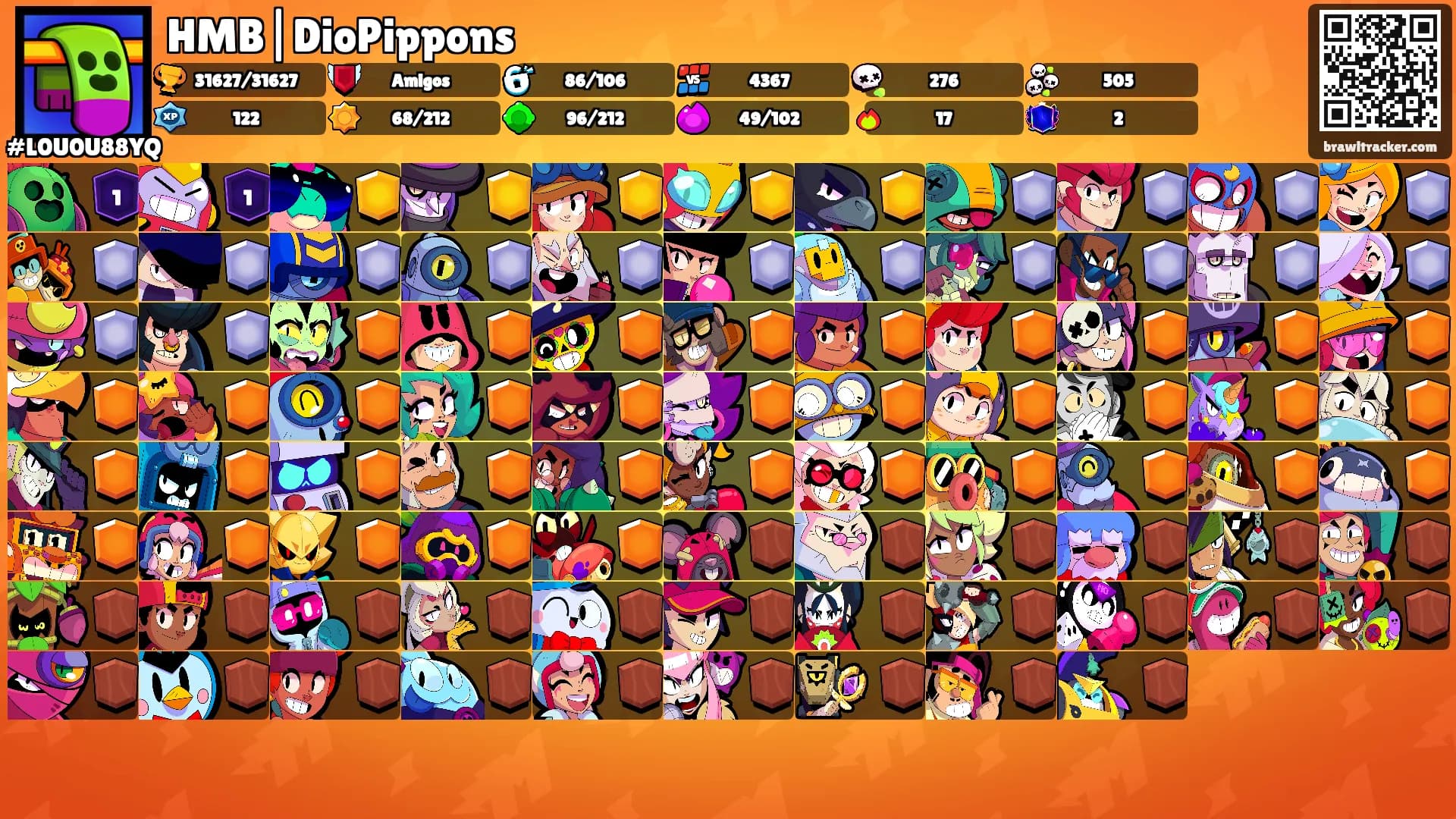 HMB|DioPippons's Ranks
