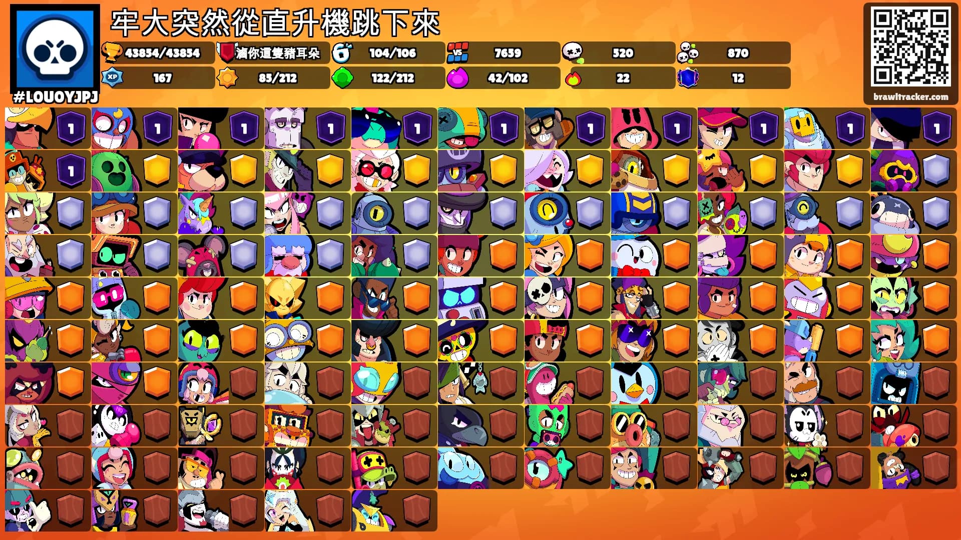 牢大突然從直升機跳下來's Ranks