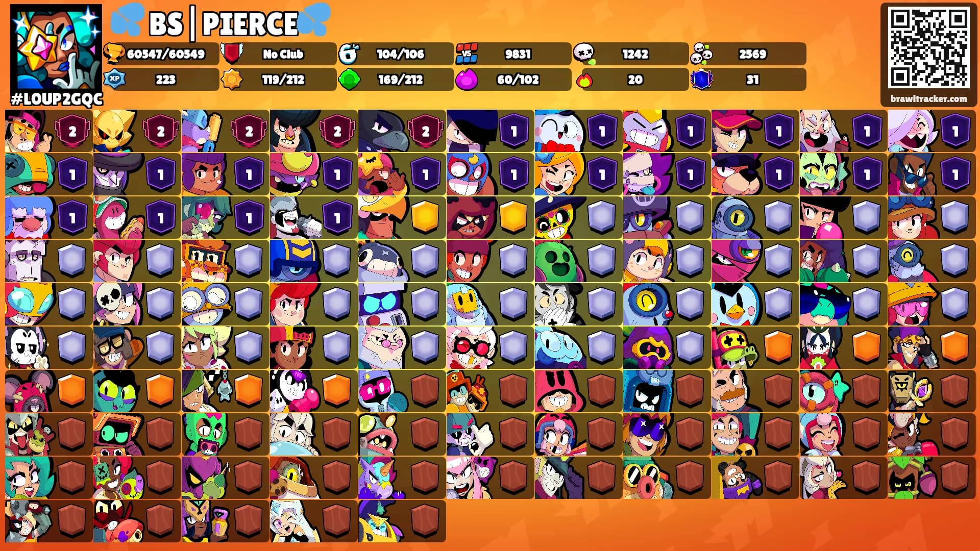 💦 BS|PIERCE💦's Ranks
