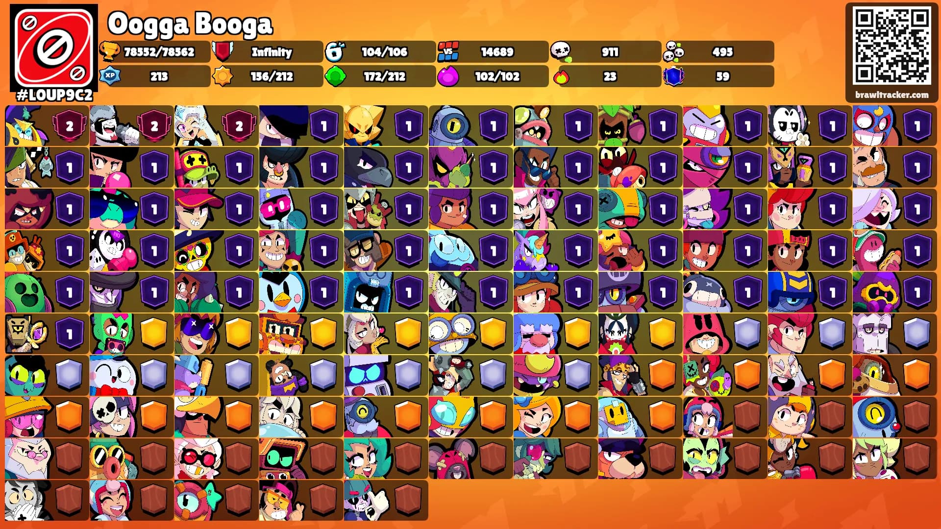 Oogga Booga's Ranks