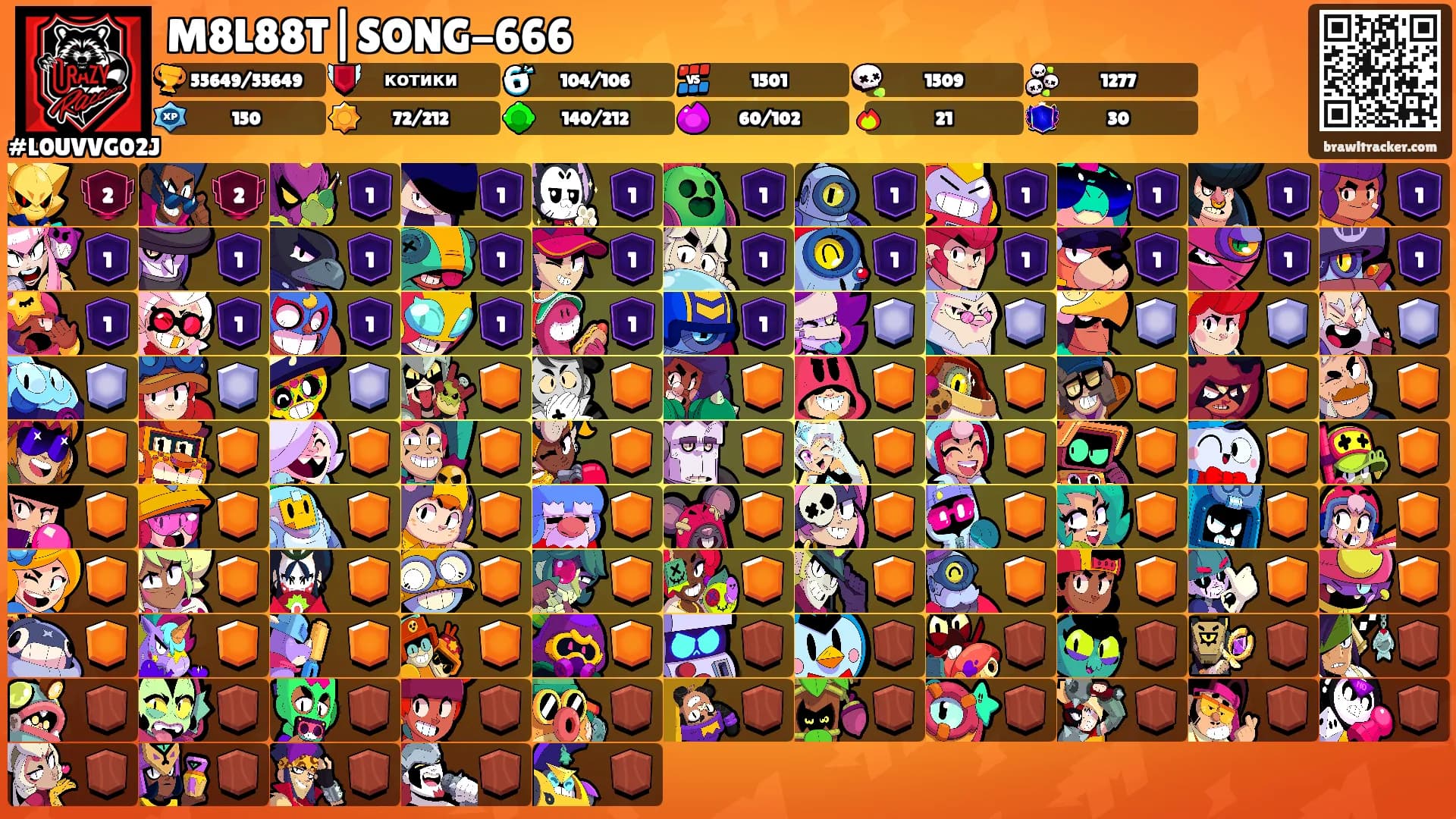 M8L88T|SONG-666's Ranks