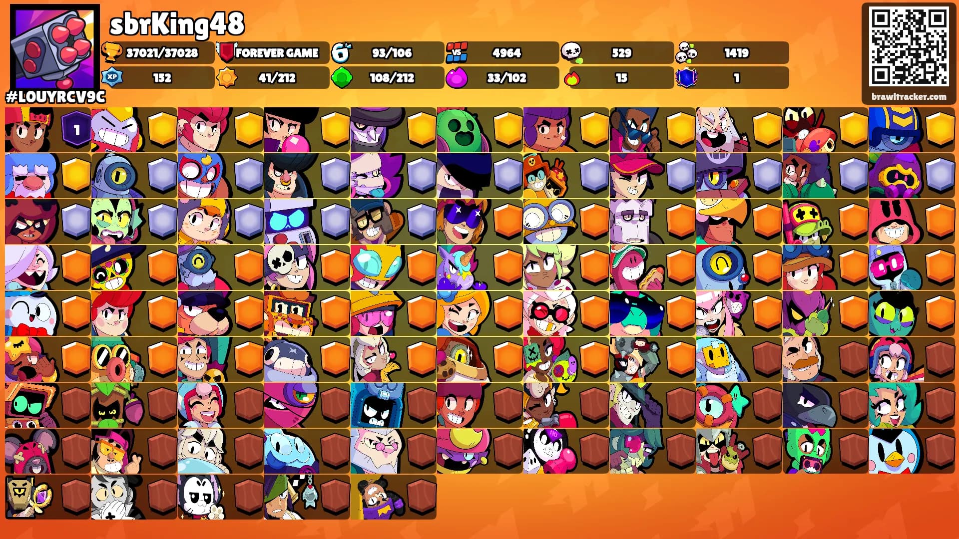 sbrKing48's Ranks