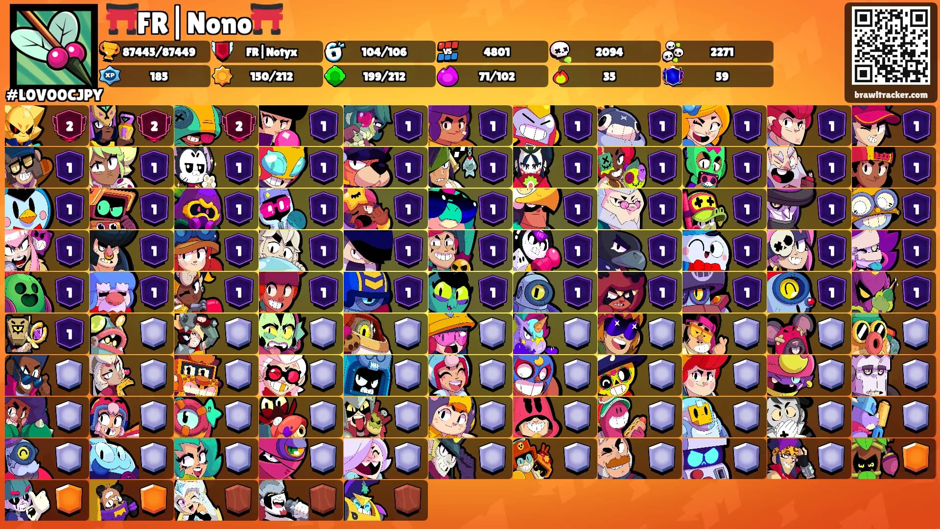 ⛩️FR|Nono⛩️'s Ranks