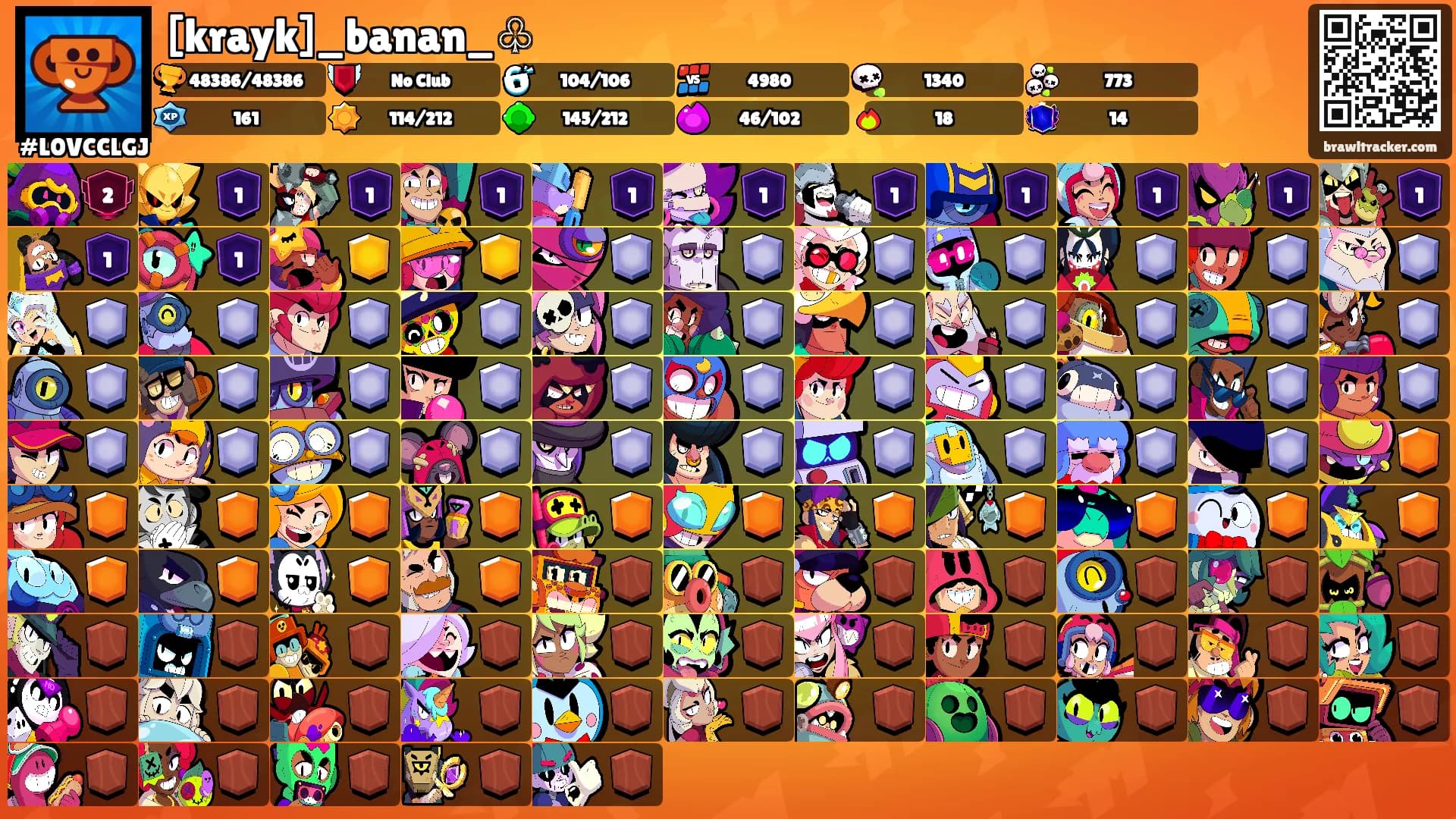 [krayk]_banan_♧'s Ranks