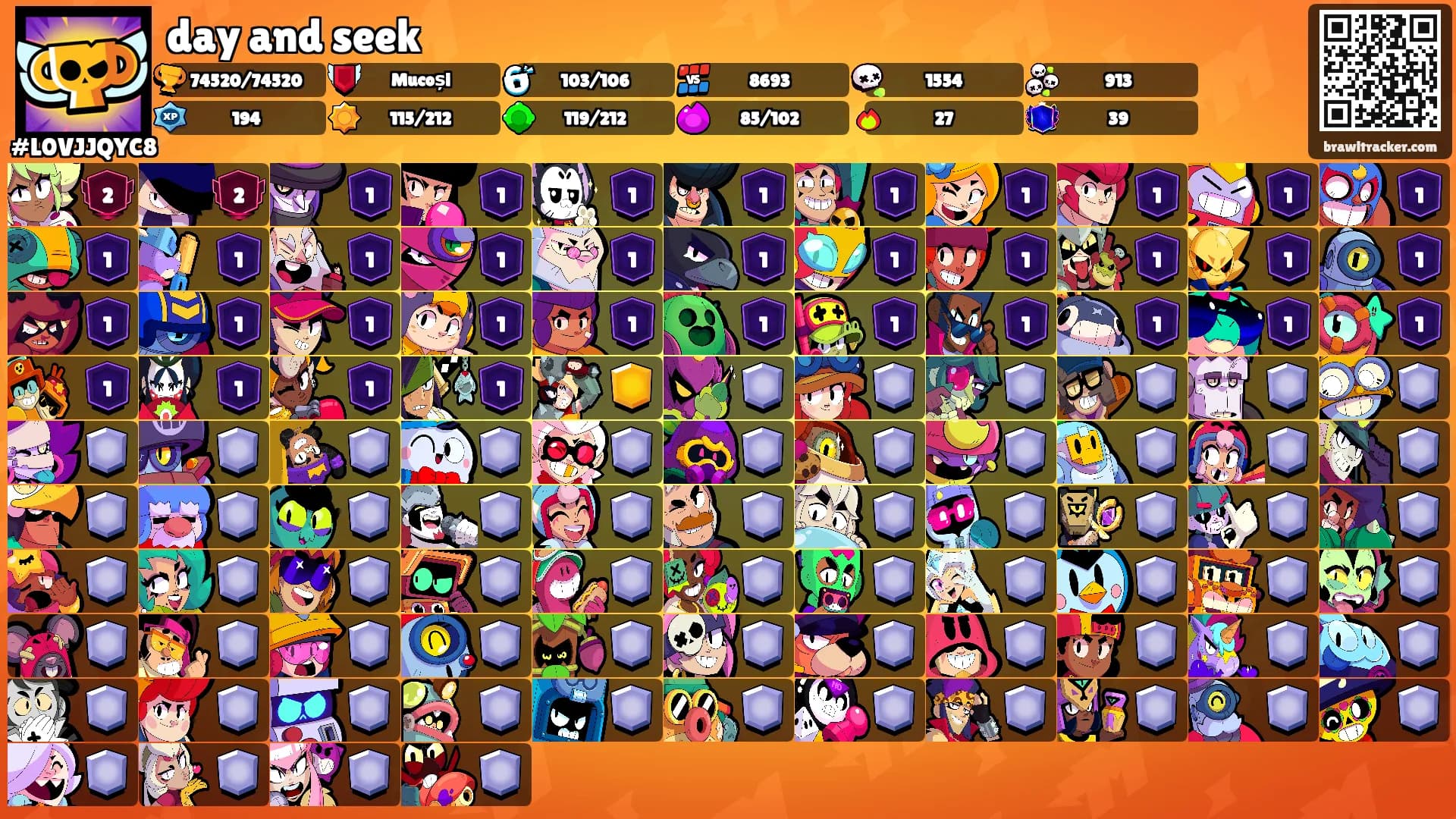 day and seek's Ranks
