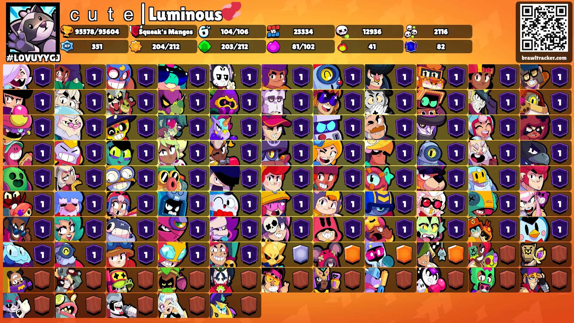 ｃｕｔｅ|Luminous💞's Ranks
