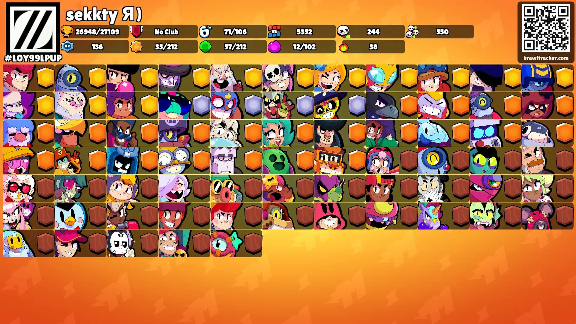 sekkty Я)'s Ranks