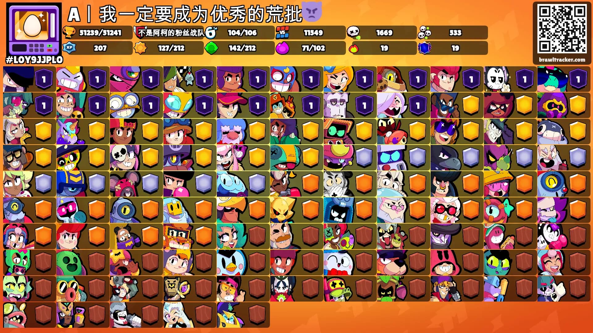 A丨我一定要成为优秀的荒批👿's Ranks