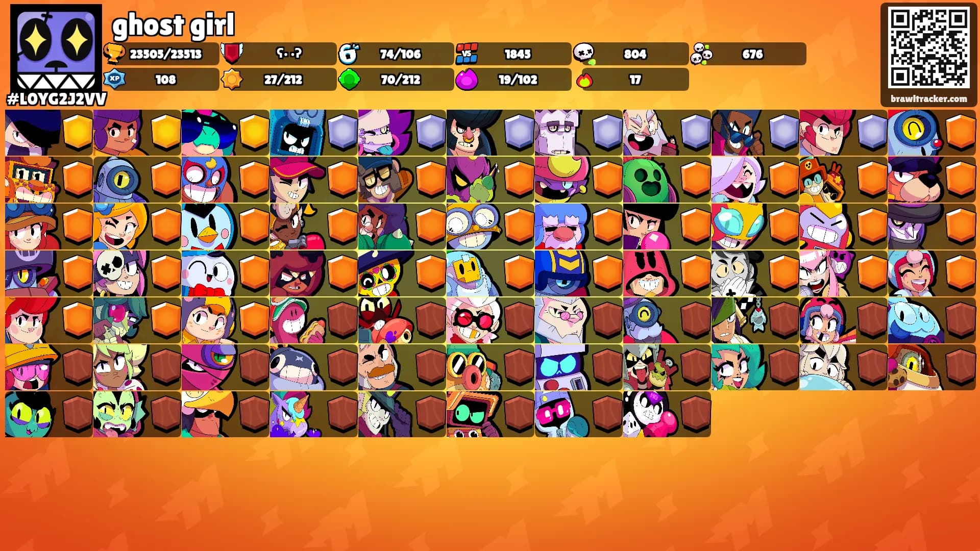 ghost girl's Ranks