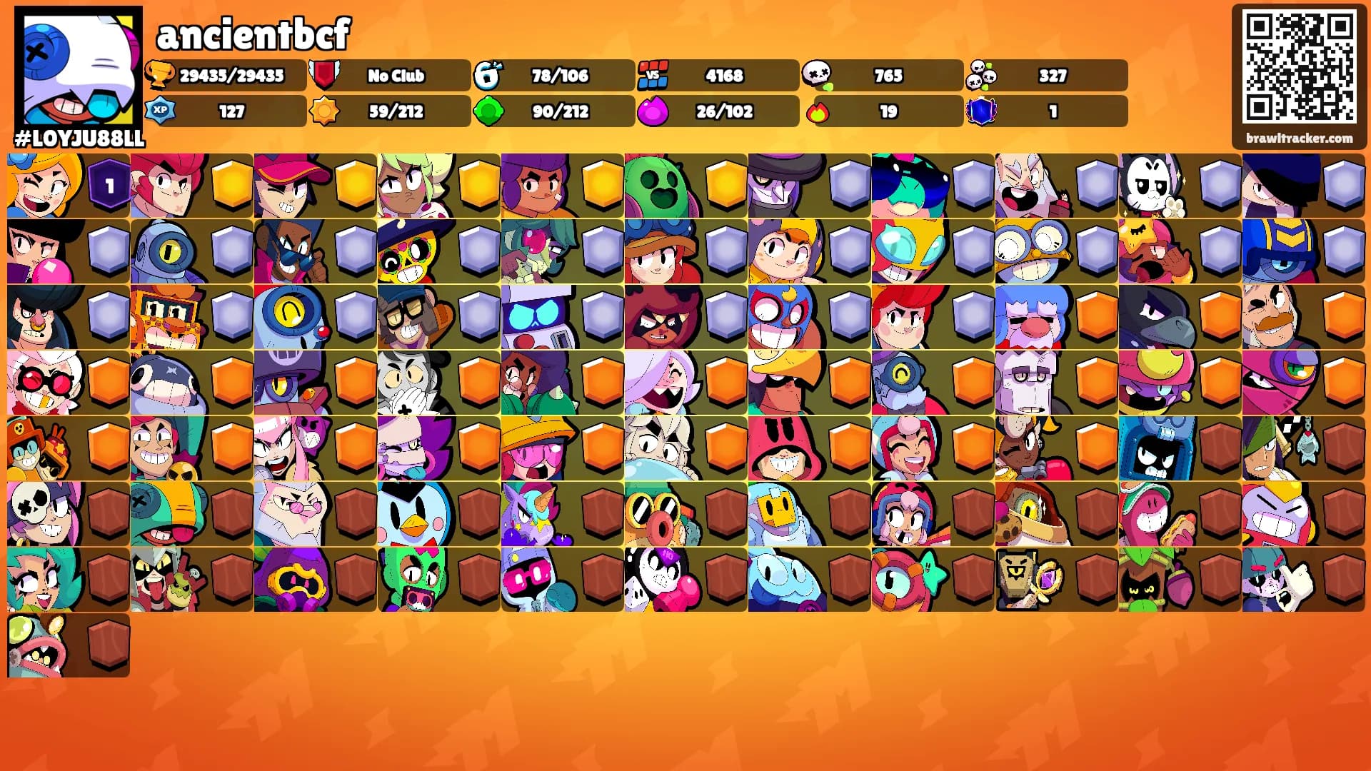 ancientbcf's Ranks