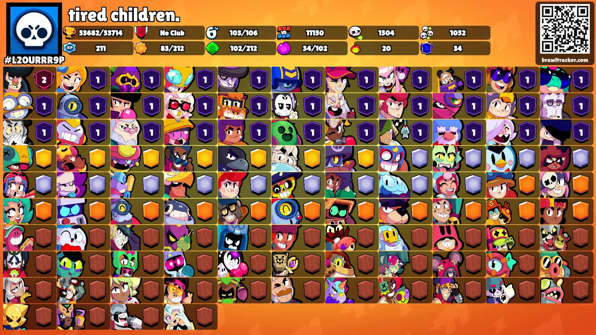 tired children.'s Ranks