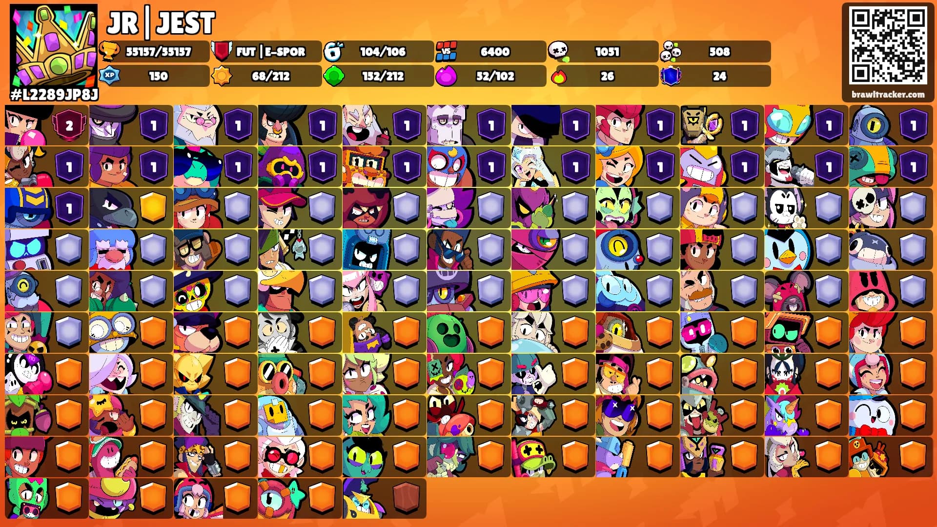 JR|JEST's Ranks
