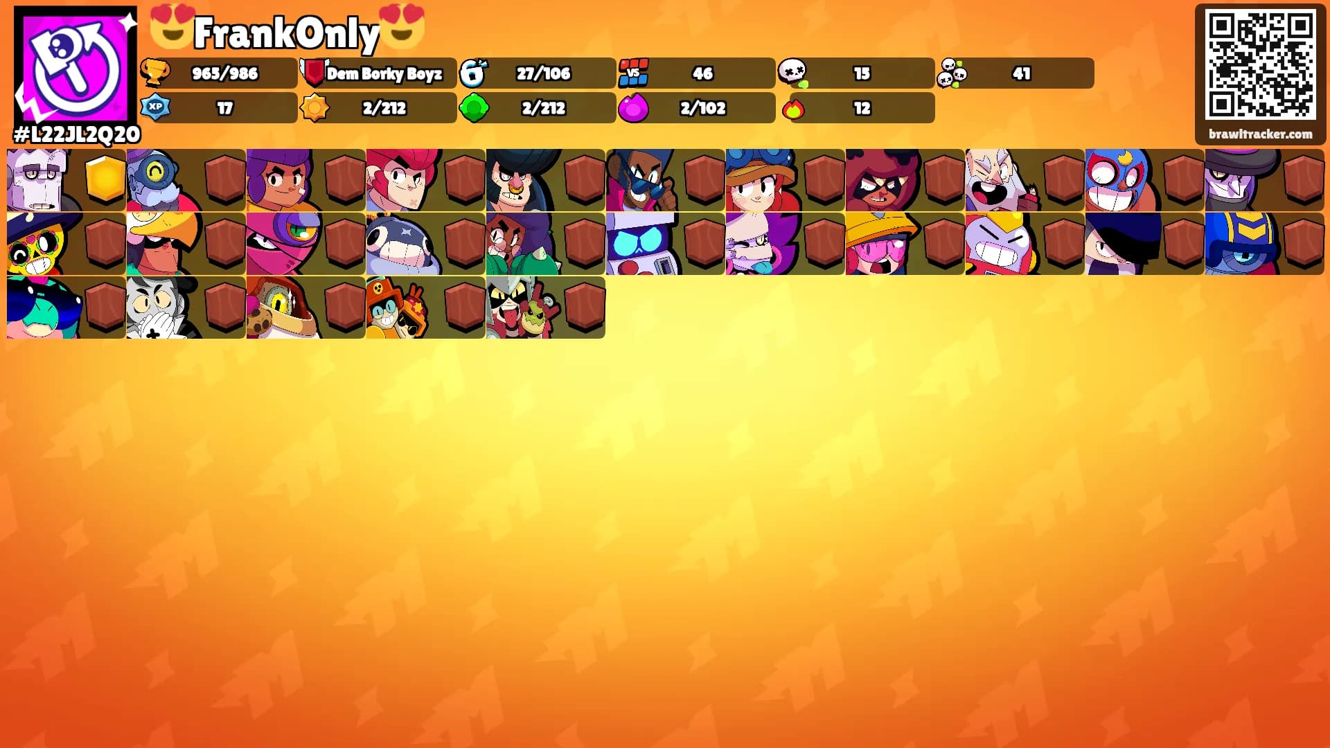 😍FrankOnly😍's Ranks