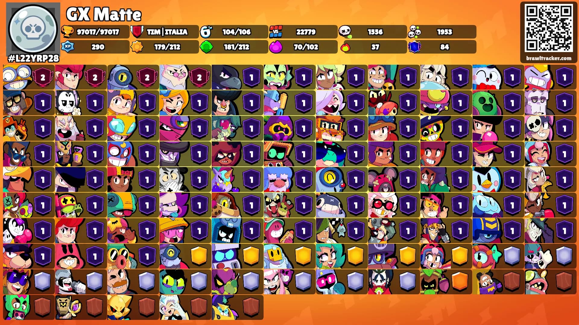 GX Matte's Ranks