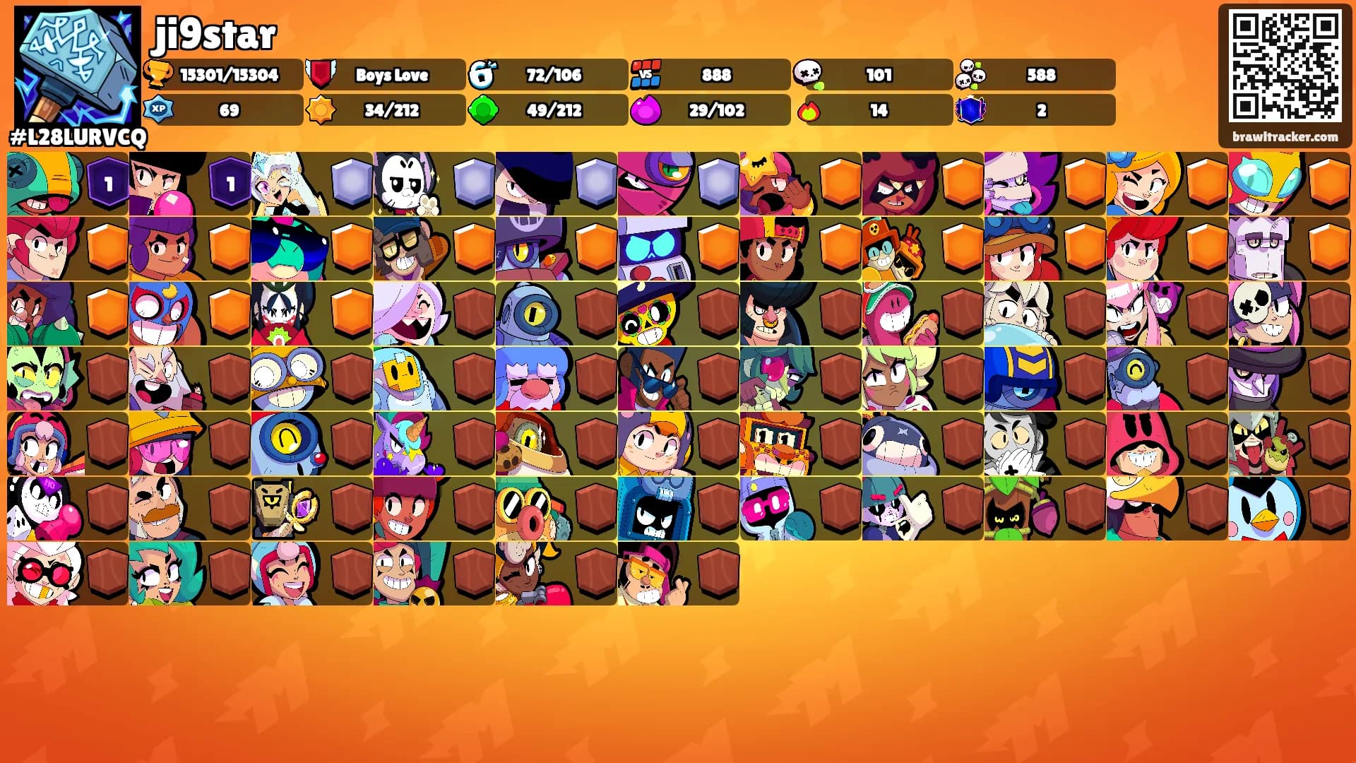 ji9star's Ranks
