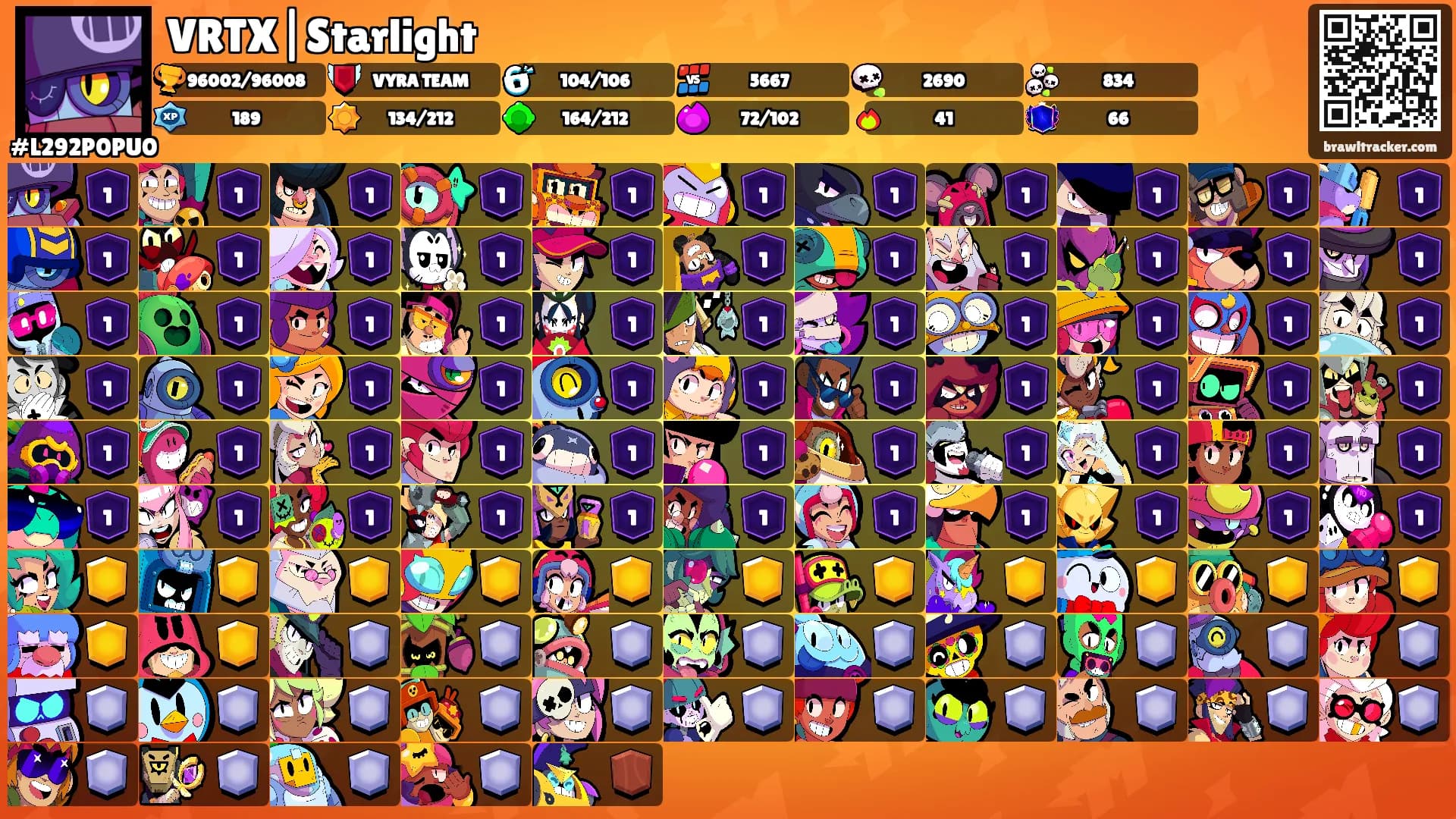 VRTX|Starlight's Ranks