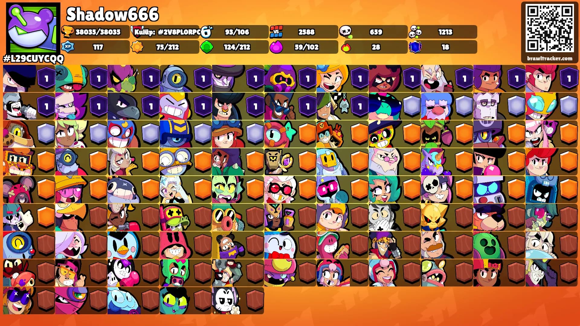 Shadow666's Ranks