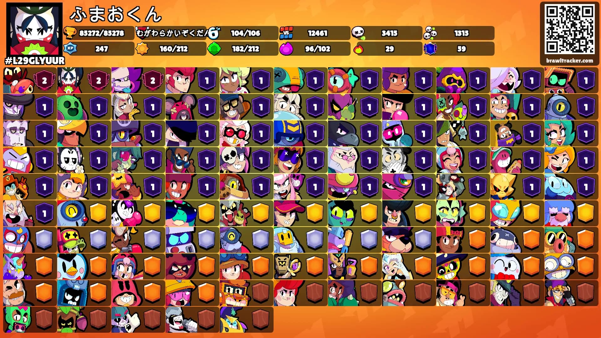ふまおくん's Ranks