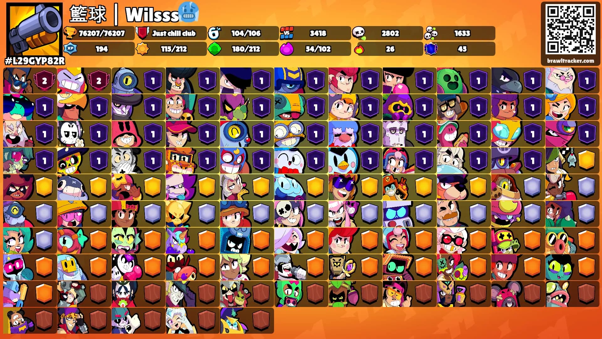 籃球 | Wilsss🥶's Ranks