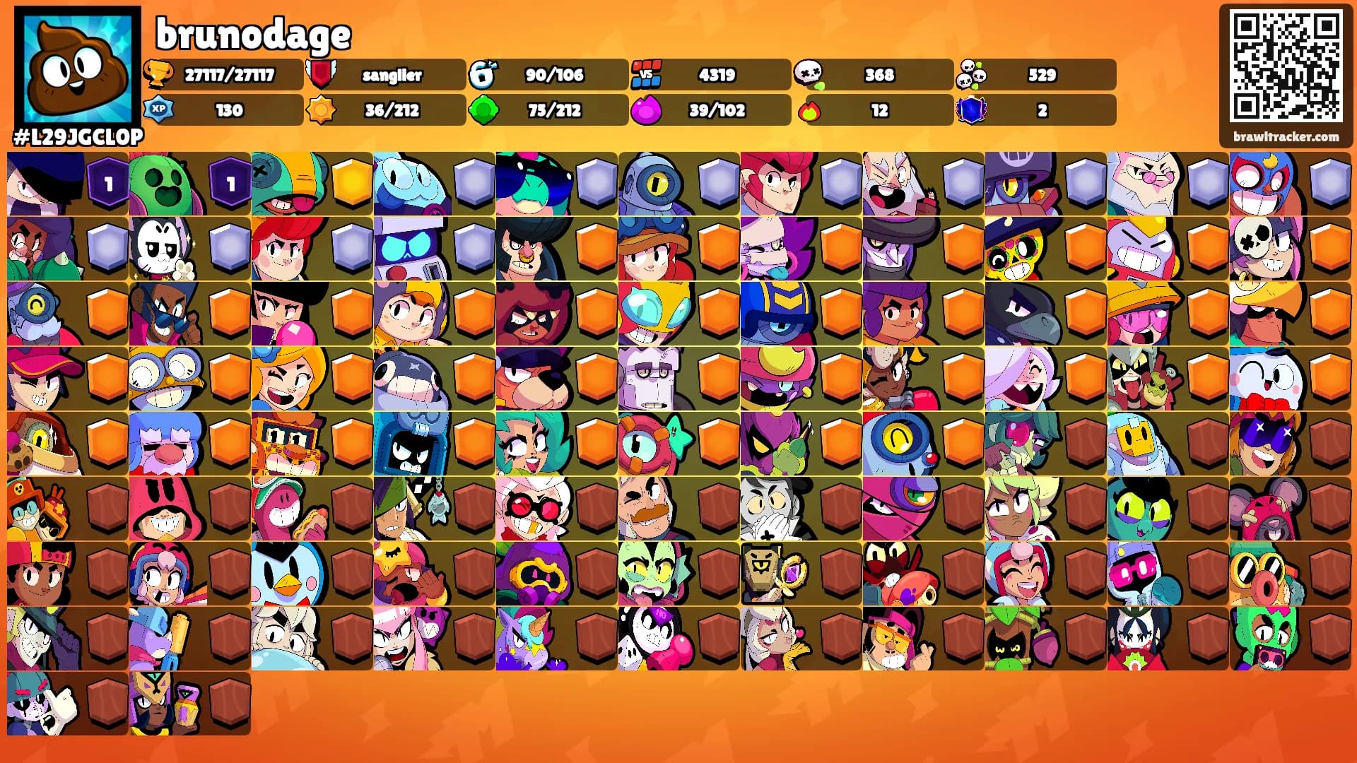 brunodage's Ranks