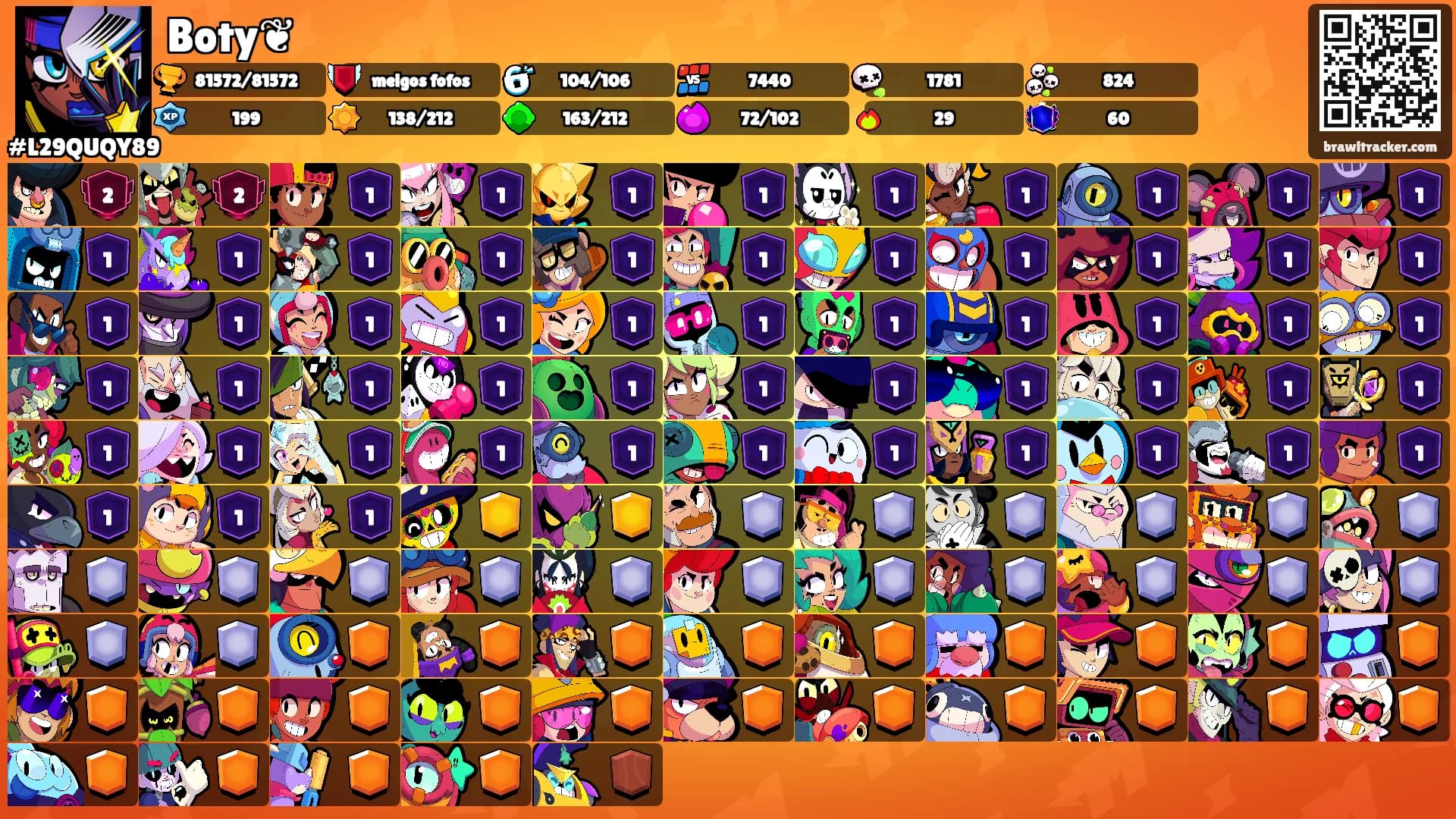 Boty❦'s Ranks