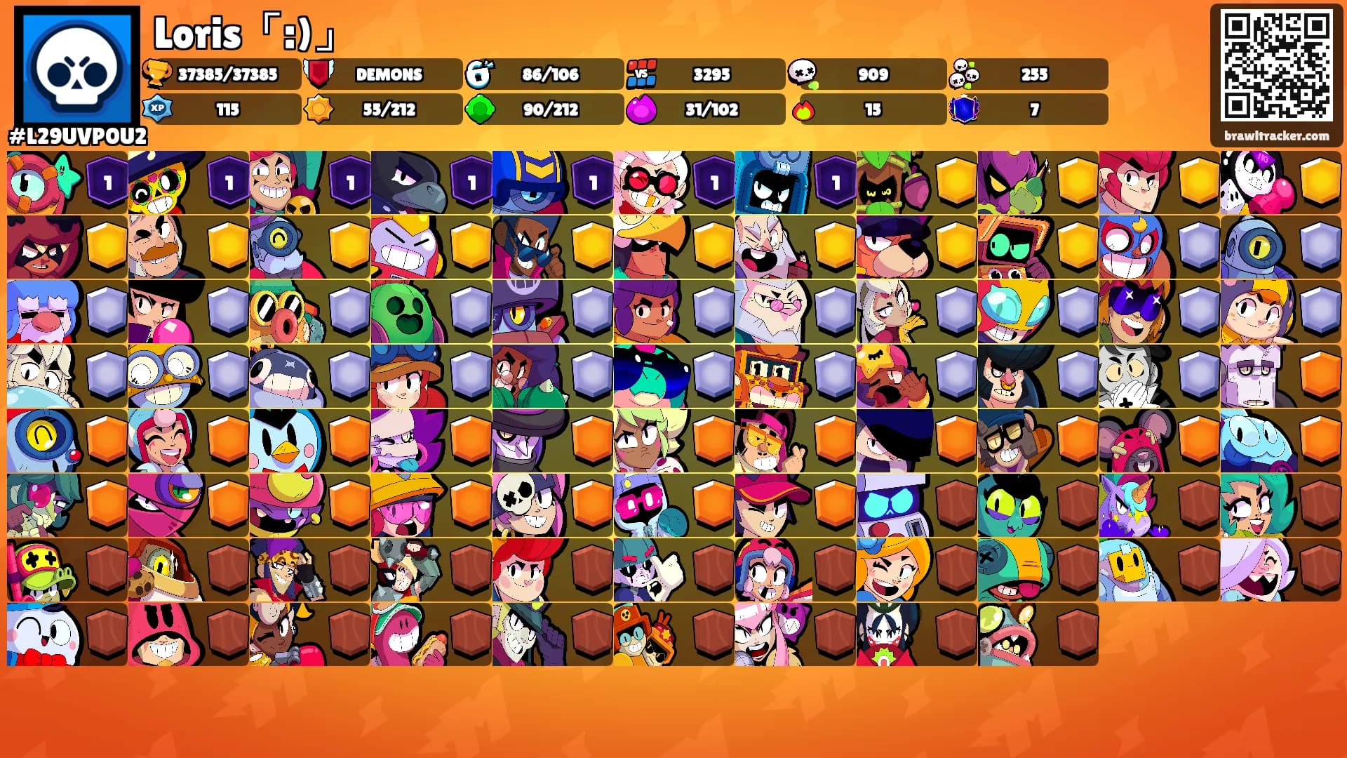 Loris「:)」's Ranks