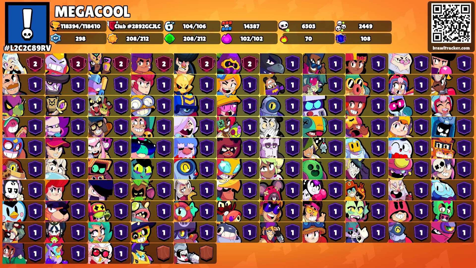 MEGACOOL's Ranks