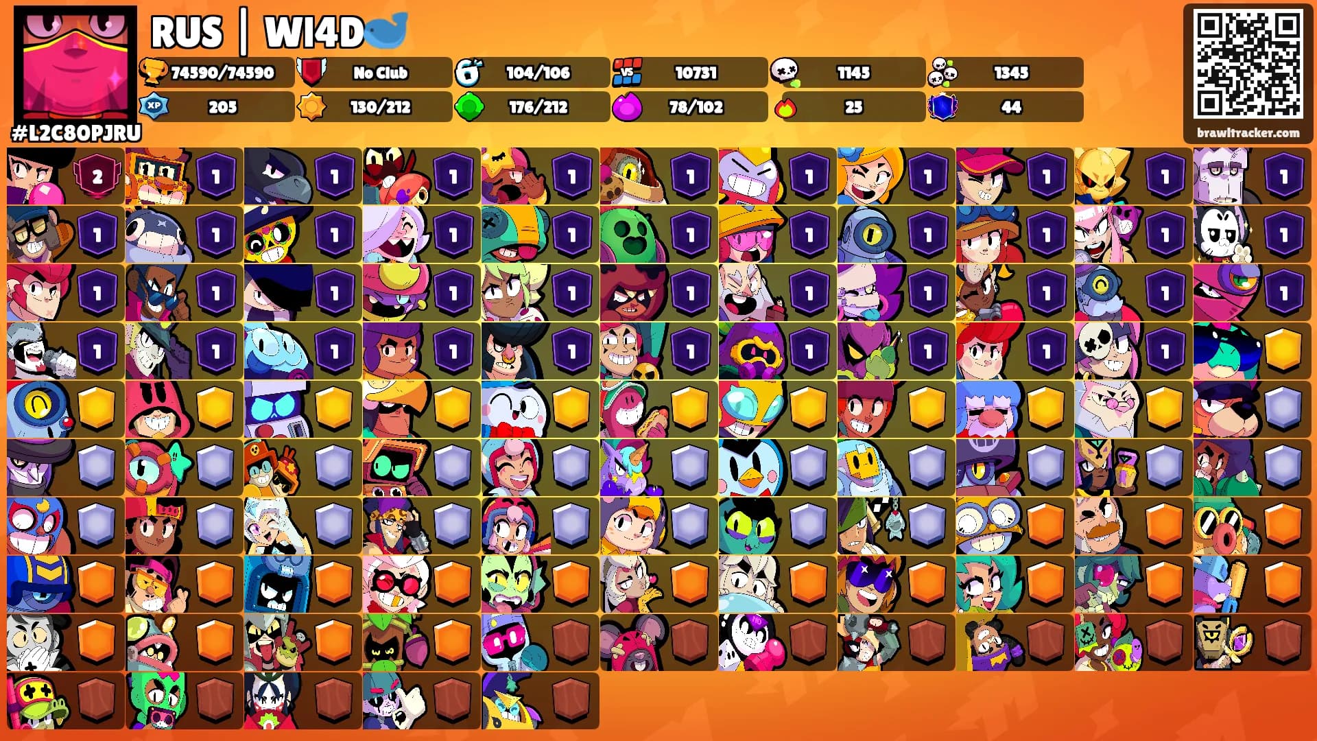 RUS | Wl4D🐋's Ranks