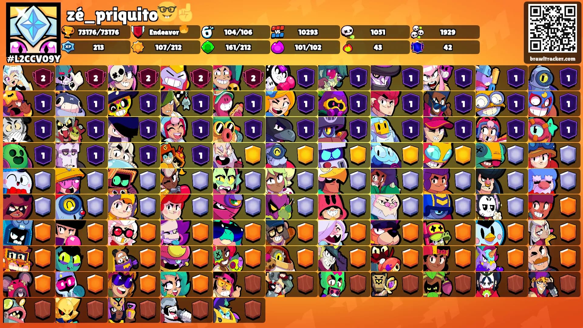zé_priquito🤓☝️'s Ranks