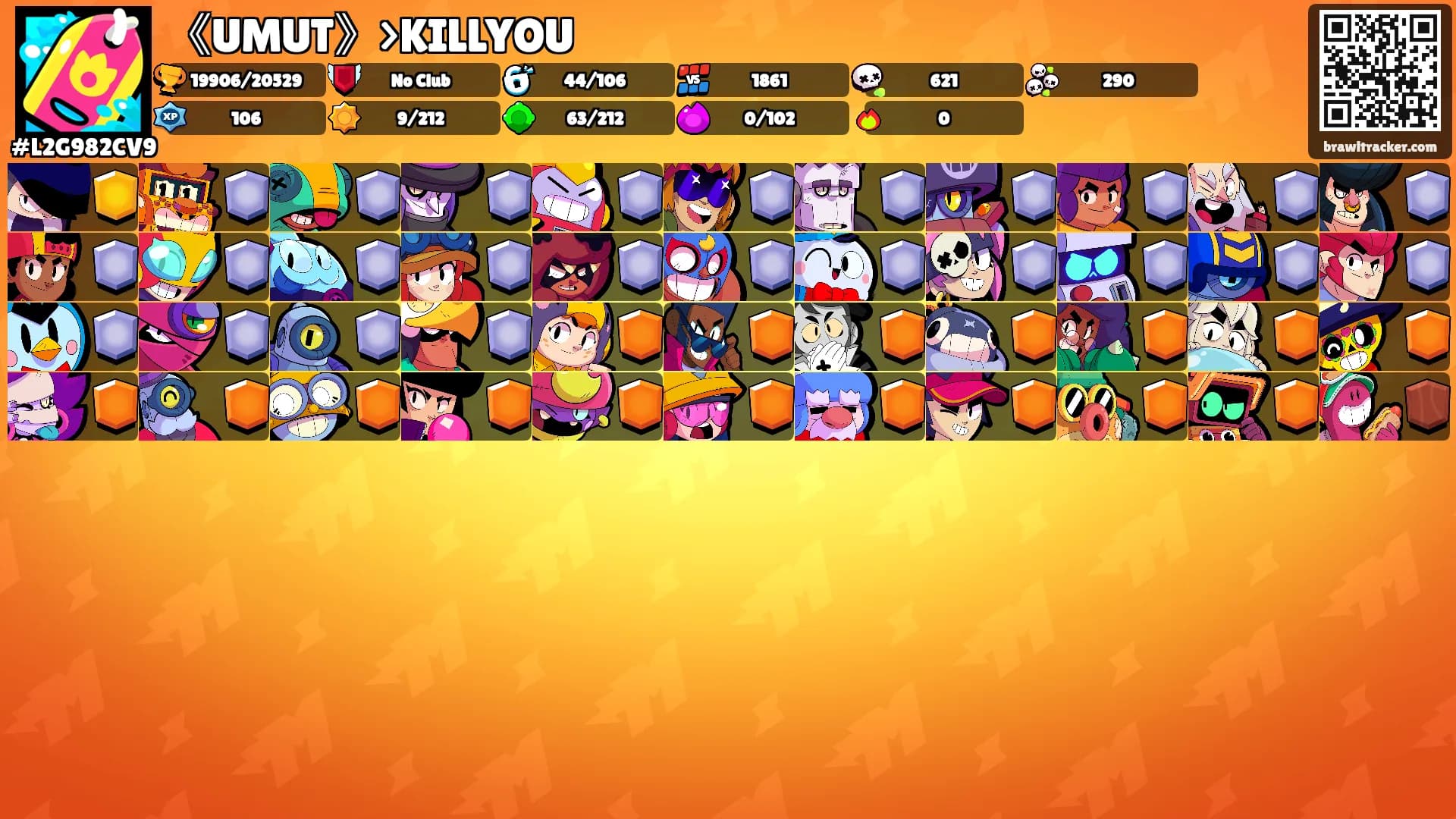 《UMUT》>KILLYOU's Ranks