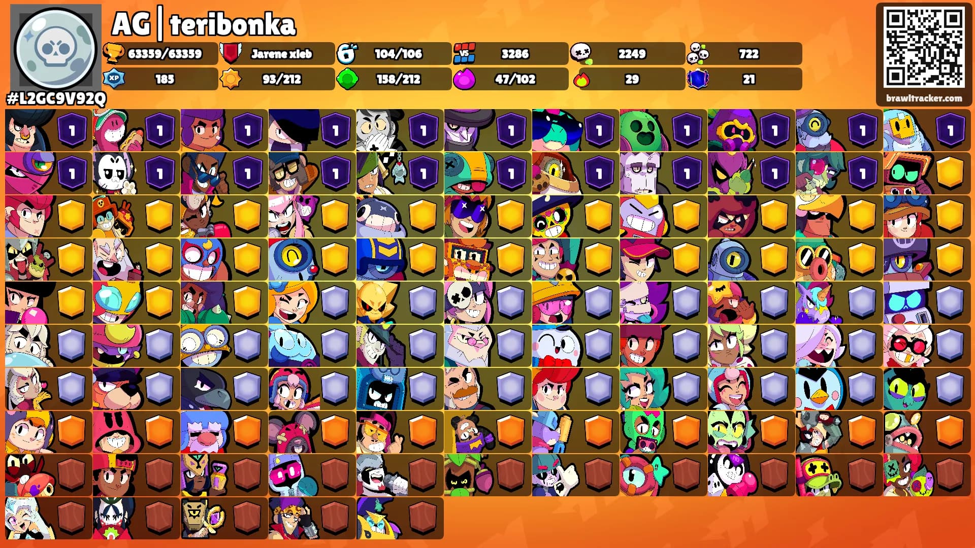 AG|teribonka's Ranks
