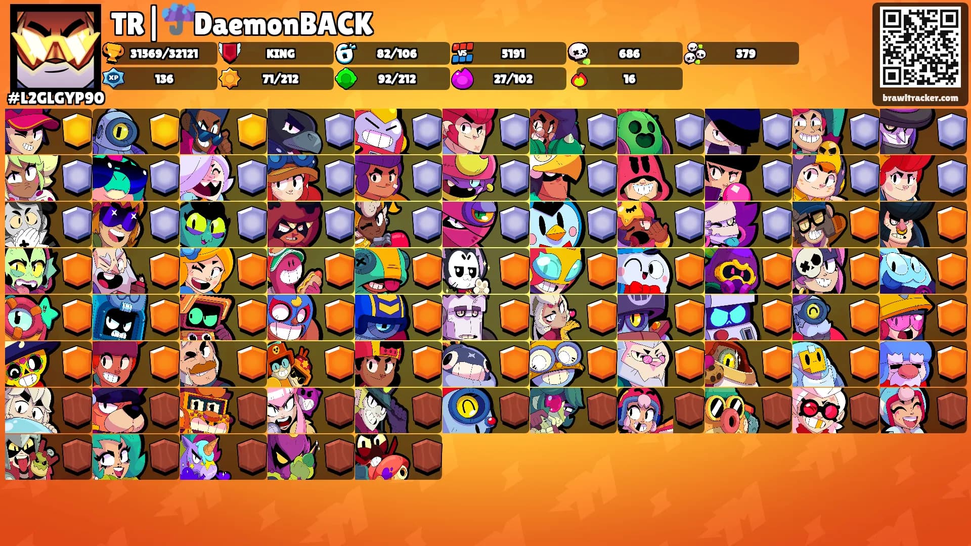 TR|☔️DaemonBACK's Ranks